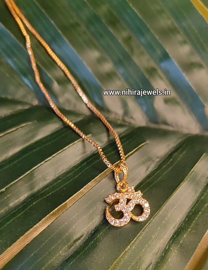 Om Chain And Locket