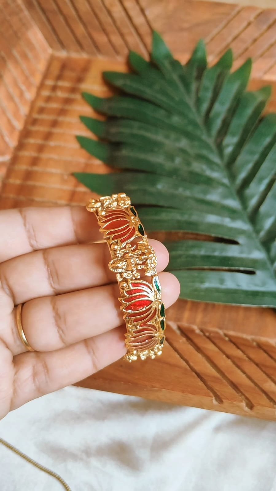 Lotus Bangles (Size 2.6)