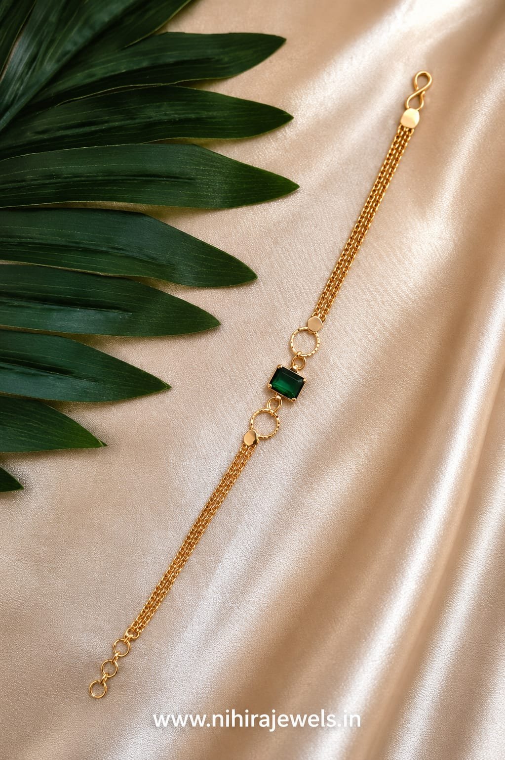 Sanvi Bracelet - Emerald