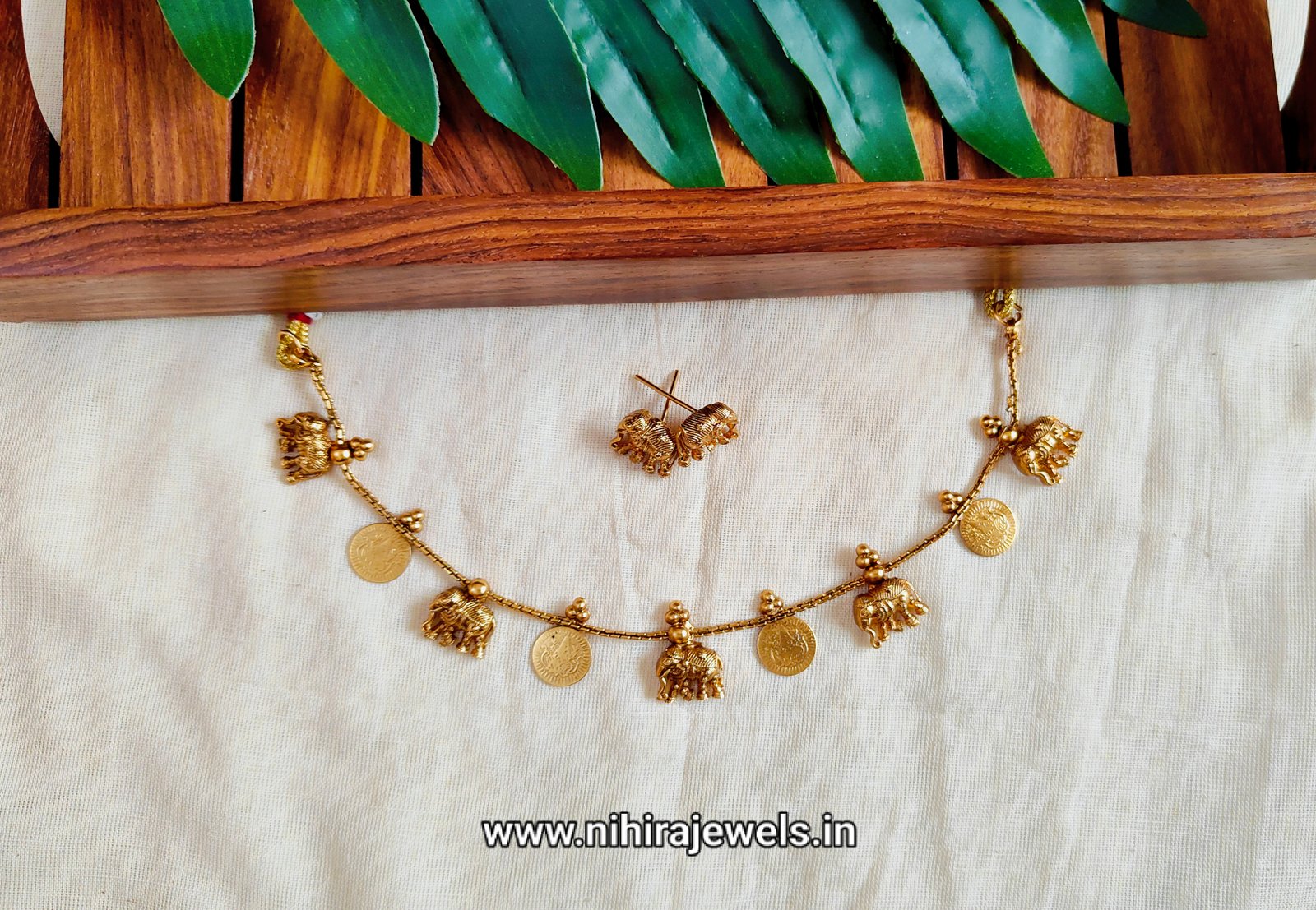 Kaasi Elephant Necklace
