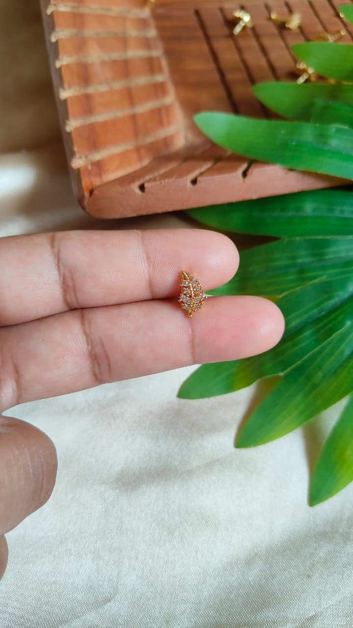 Stone Leaf  Nosepin
