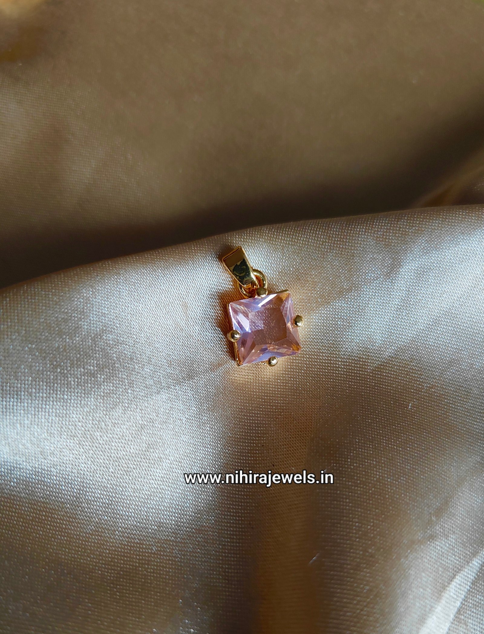Pink Crystal Pendant